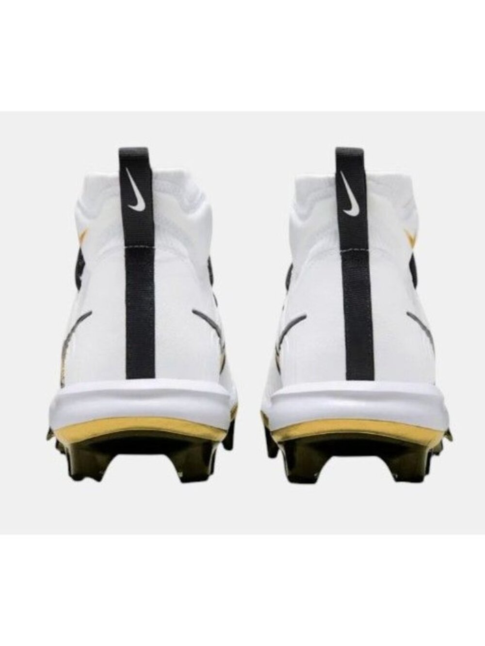 Nike Alpha Huarache NXT TPU White Black Baseball Cleats FZ8650-119 Men's 10 NEW - Picture 6 of 12